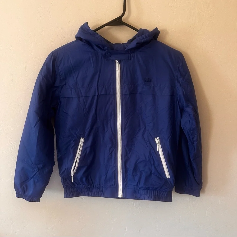 NWOT Lacoste Kids Windbreaker Jacket
